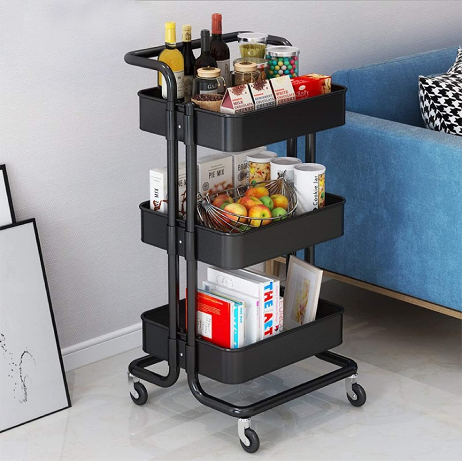 3 Tier Multi-function Storage Trolley
